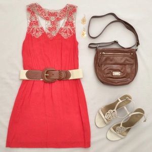 Burnt orange Lush dress