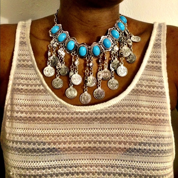 Free People Jewelry - Summer essential 🌴 Boho coin chain