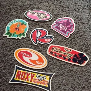 Roxy stickers