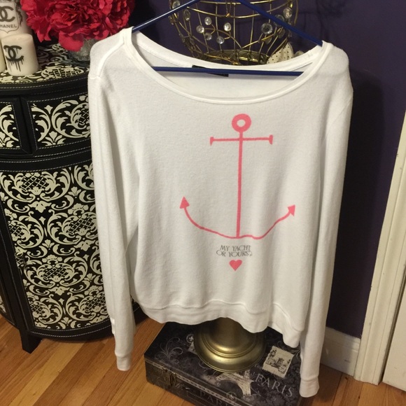 Brand new wild fox anchor sweater