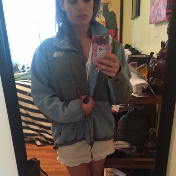 Blue North Face Jacket