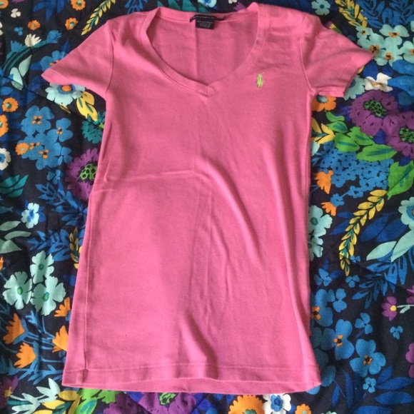Pink polo