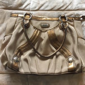 Gold Kathy Van Zeeland Tote