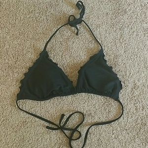 Black Bathing Suit Top