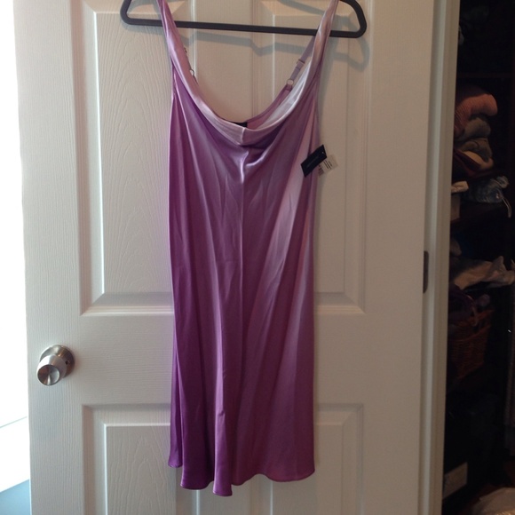 Silk nightgown