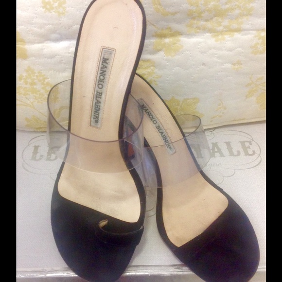 Authentic Manolo blahnik suede heels 💓 - Picture 1 of 4