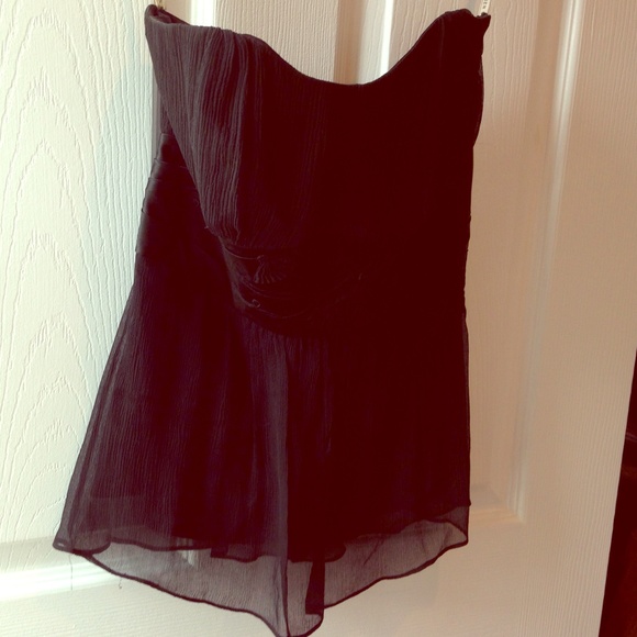Silk corset top with beading detail