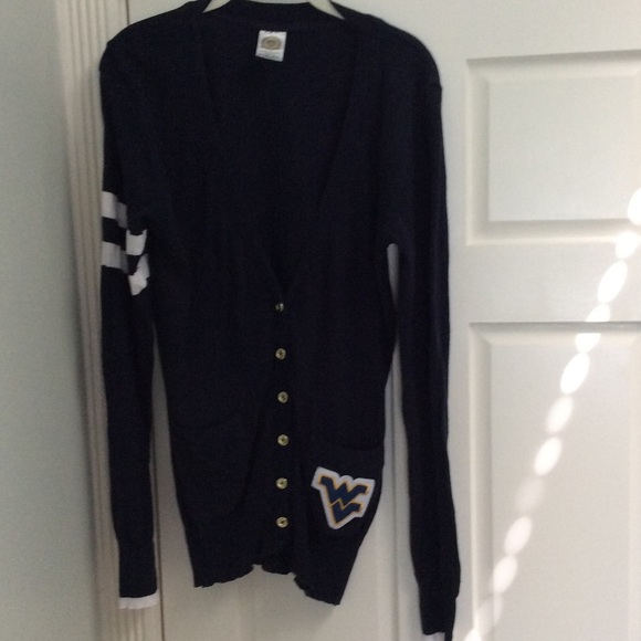 WVU collegiate style sweater. FINAL MARKDOWN!