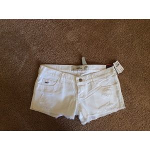 NEW white shorts