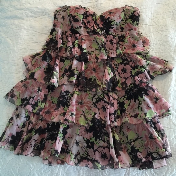 Bebe Strapless Dress
