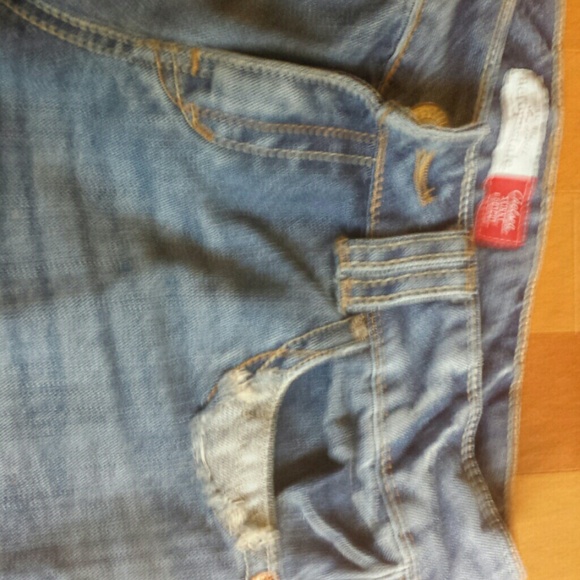 Aeropostale Chelsea Skinny Boot Cut Jeans 7/8 Reg - Picture 3 of 4