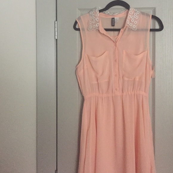 PEACH DRESS NWT