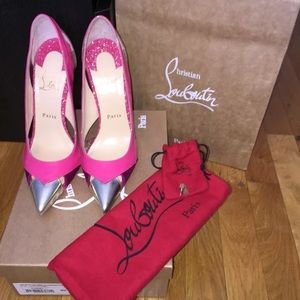 Christian Louboutin pumps size 40 pink!