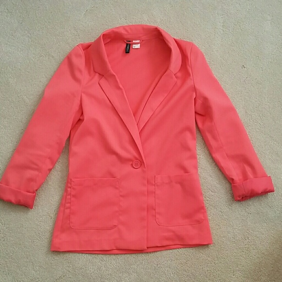 Pink blazer