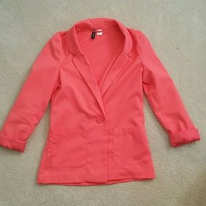 Pink blazer