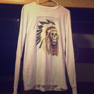 Yeezus long sleeve Mens