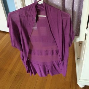 Purple shawl