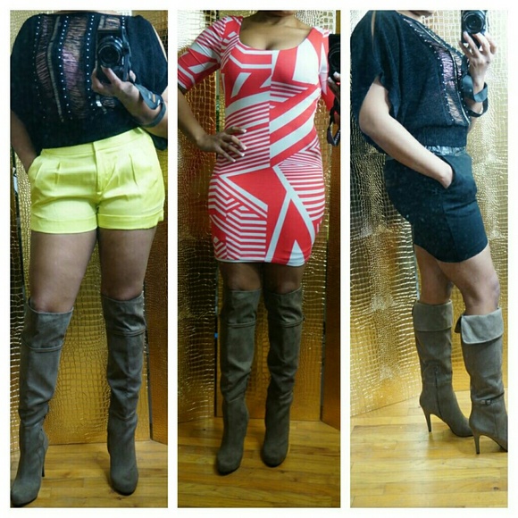 NWT Aldo over the knee suede boots - Picture 3 of 4