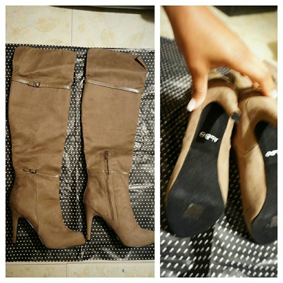 NWT Aldo over the knee suede boots - Picture 4 of 4