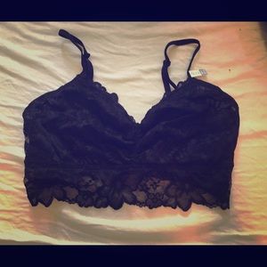 Victoria Secret PINK Bralette-Black