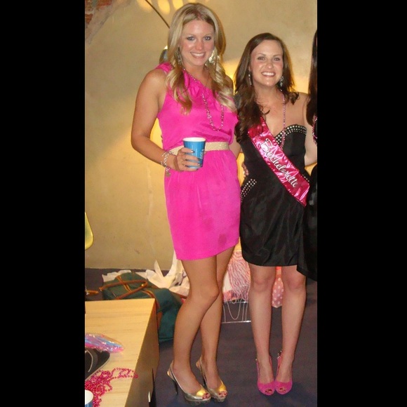 5/48 Hot Pink Dress