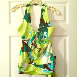 Banana Republic Silk Halter Top