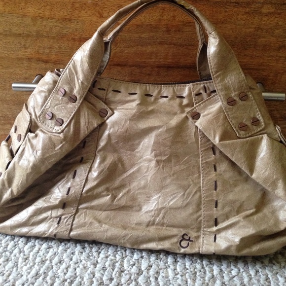 Matt and Nat smaller brown/tan handbag..