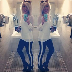 Stretch Tuxedo Dress Pants (b&w)