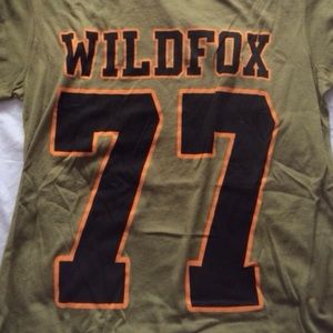 wildfox short sleeve tee slim fit