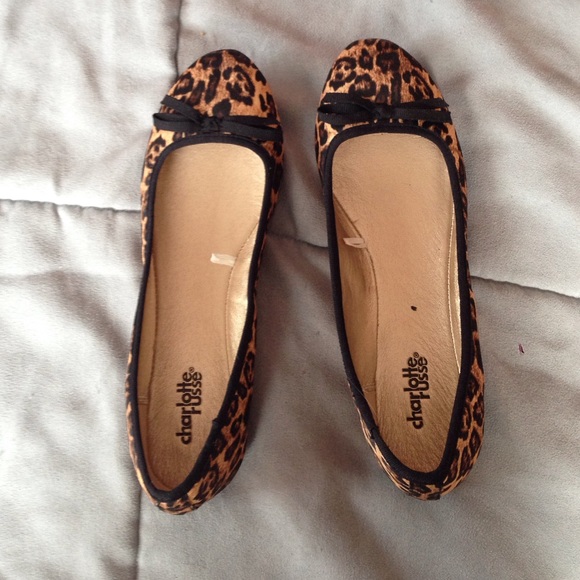 Leopard Print Charlotte Russe flats