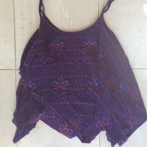 Free People Purple Tank Top