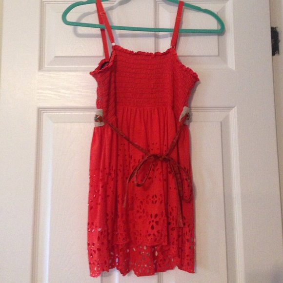 Orange Free People baby-doll Top - Picture 2 of 3