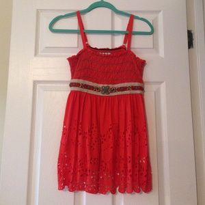 Orange Free People baby-doll Top