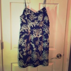 Black and white summer dress