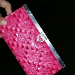 Bright Pink Wallet