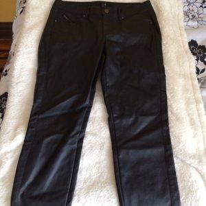 Black Leather Pants