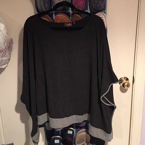 Sweater poncho