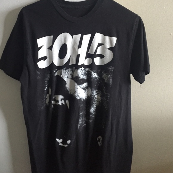 3oh!3 band tee