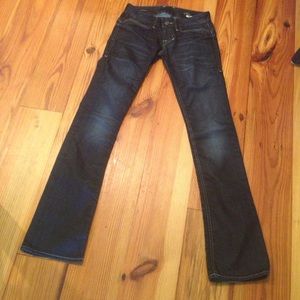 Love these dark blue denim William Rast jeans!