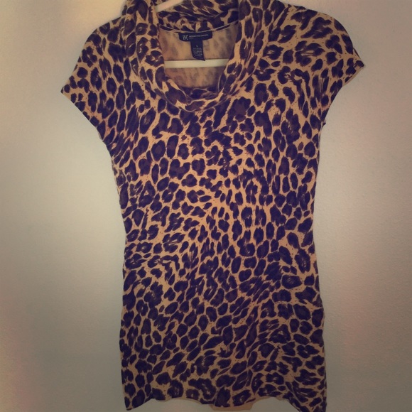 INC Cowl Neck Dress