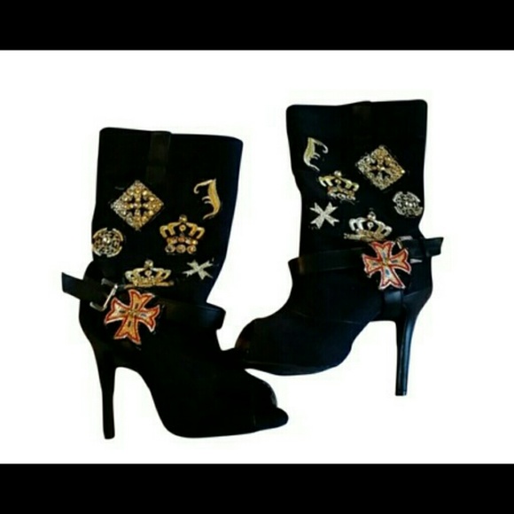 New ! Peep toe boots by Dollhouse