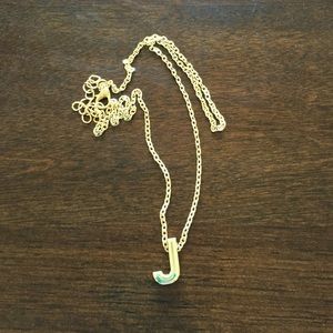 Initial necklace