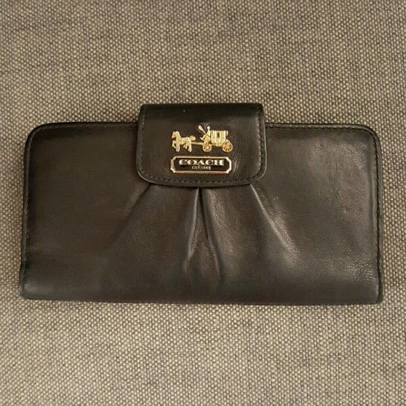 Black Coach Wallet