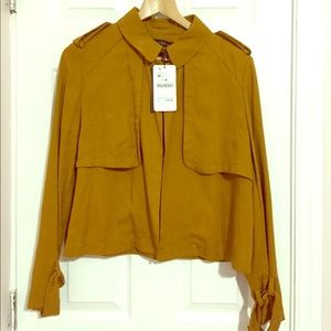 zara spring NWT coat