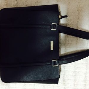 Kate spade black leather handbag