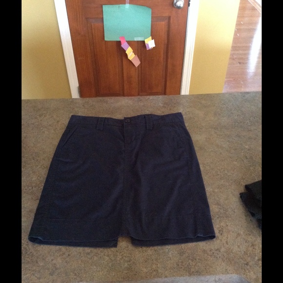 Navy casual skirt