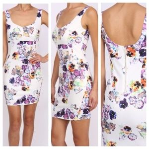 Floral print dress