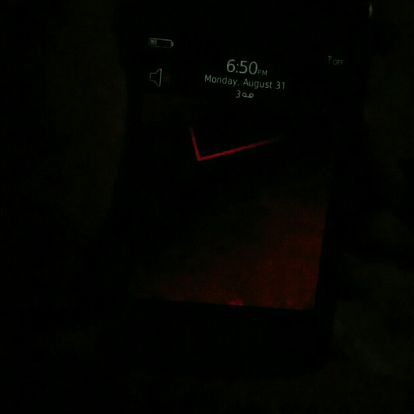 Black berry touch screen Verizon