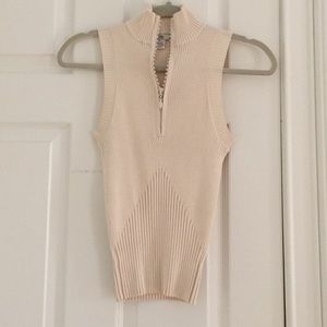 Beige Cache top