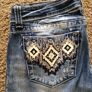 Aztec miss me jeans